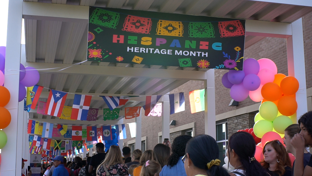 Hispanic heritage month celebration held at palmetto middle school