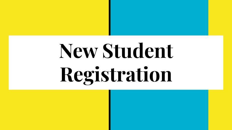 New Student Enrollment Wren Elementary