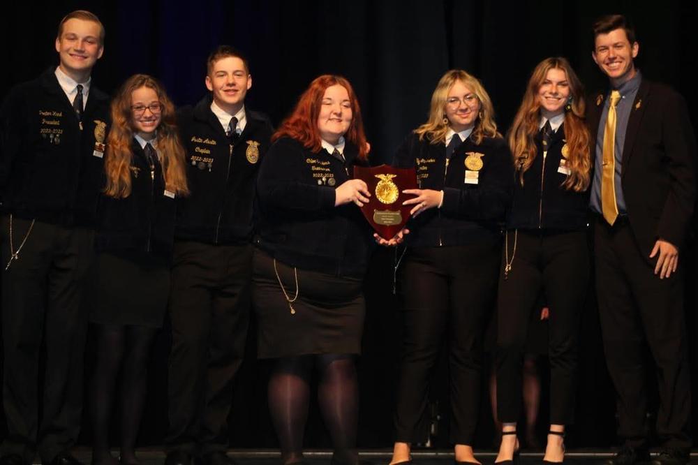Palmetto ffa recognized as a 3 star national chapter award winner